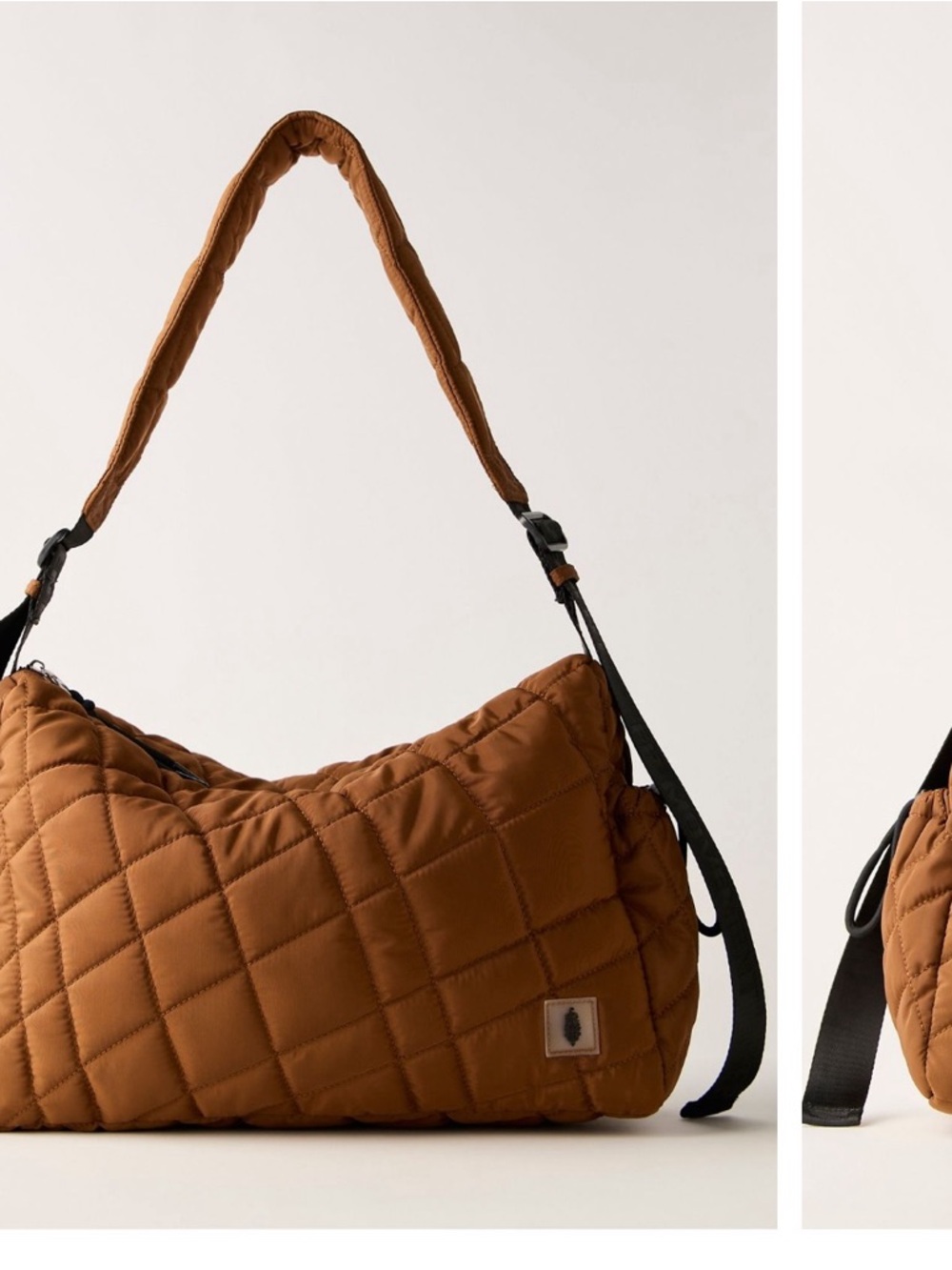 NWOT Free People Movement Off The Path Carryall Bag - brown